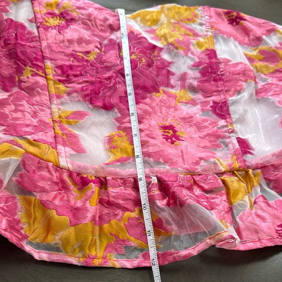 Altar’d State Embroidery Corset Pemplum Top - Picture 6 of 8